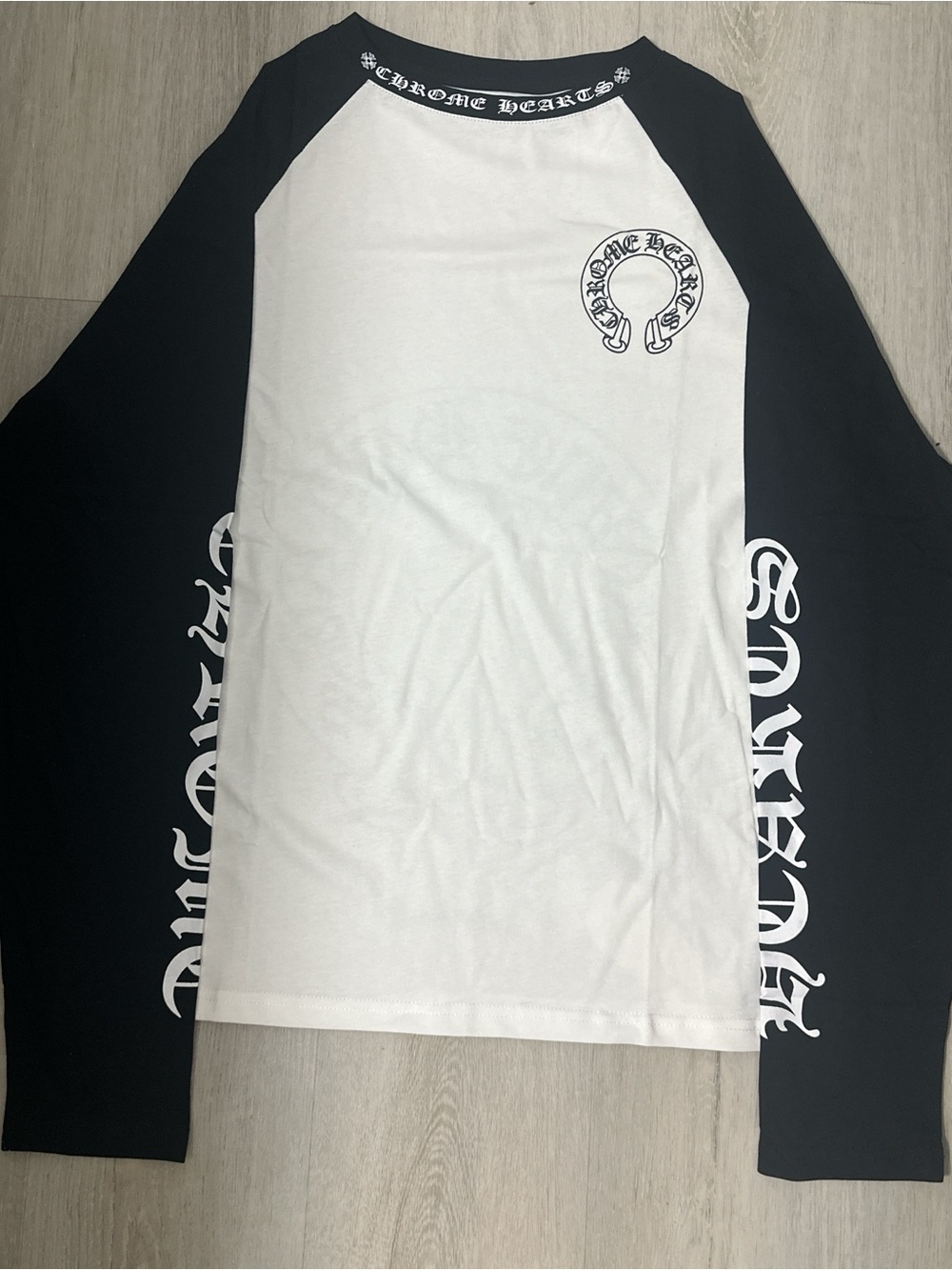 Chrome Hearts Black & white long sleeve